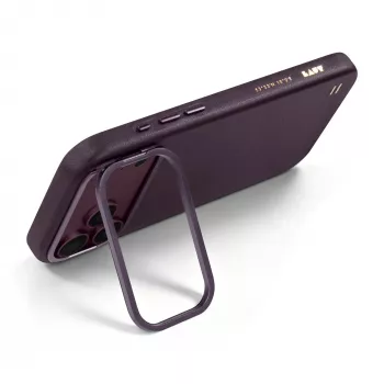 Husă Laut Lux Edge pentru iPhone 18 Pro / 17 Pro, MagSafe, Deep Plum