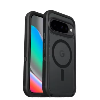 Husă OtterBox Defender XT Clear pentru Google Pixel 10 / 10 Pro, neagră