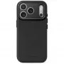 Decoded Leather Backcover – husă din piele pentru iPhone 18 Pro / 17 Pro compatibilă cu MagSafe (negru)