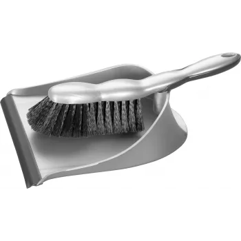 Haug Bürsten dustpan set GECKO grey plastic 35.0 cm wide