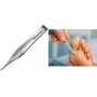 Pensetă pentru șchije FIRST AID ONLY, 144 mm, argintie, din oțel inoxidabil, pentru lucrări fine de prindere și susținere