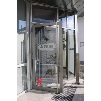ABUS AU1315 Alarm Warning Sticker (UK), 74 x 52.5 mm