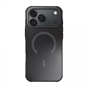 Husă Laut Huex Wave pentru iPhone 18 Pro / 17 Pro, MagSafe, Midnight Silver