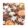 Șervețele de Crăciun PAPSTAR „Cinnamon Stars” 330 x 330 mm, imprimate, pliate în 1/4, 3 straturi