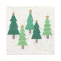 Șervețele de Crăciun PAPSTAR „Winter Trees” 330 x 330 mm, imprimate, pliate în 1/4, 3 straturi