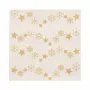 Șervețele de Crăciun PAPSTAR „Golden Snowflakes” 330 x 330 mm, imprimate, pliate în 1/4, 3 straturi