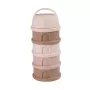 Recipient pentru lapte praf BEABA, 4 compartimente, „Cotton Candy”