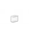 Cutie de depozitare MEPAL Modula, transparent/albă, 1,0 l
