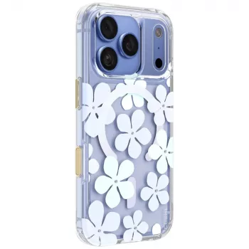 Husă UNIQ Coehl Mila pentru iPhone 18 Pro / 17 Pro, încărcare magnetică, albastră