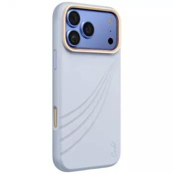 Husă UNIQ Coehl Serina pentru iPhone 18 Pro Max / 17 Pro Max, încărcare magnetică, albastru