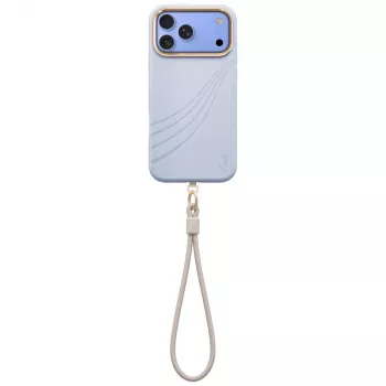 Husă UNIQ Coehl Serina pentru iPhone 18 Pro Max / 17 Pro Max, încărcare magnetică, albastru