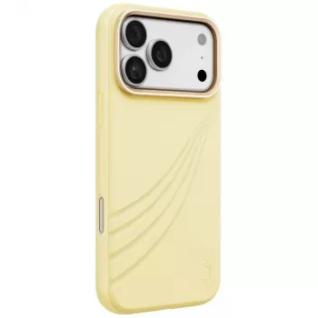 Husă UNIQ Coehl Serina pentru iPhone 18 Pro Max / 17 Pro Max, încărcare magnetică, galben