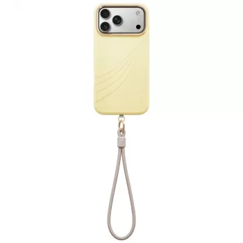 Husă UNIQ Coehl Serina pentru iPhone 18 Pro Max / 17 Pro Max, încărcare magnetică, galben