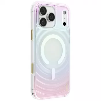 Husă UNIQ Coehl Vela pentru iPhone 18 Pro Max / 17 Pro Max, încărcare magnetică, opal