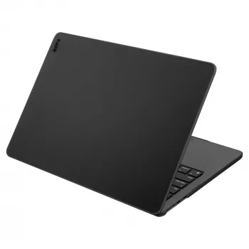 Husă rigidă LAUT Huex pentru Apple MacBook Air 15 (M2/M3/M4/M5), Frost, neagră