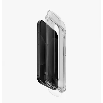 Sticlă călită UNIQ Optix SwiftFitVivid DX2 pentru iPhone 18 Pro Max cu aplicator