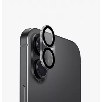 Sticlă de protecție pentru obiectivul camerei UNIQ Optix Clearshield Frameguard pentru iPhone 17, cristal transparent, cu aplicator