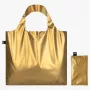 Geantă de mână LOQI METALLIC Gold