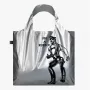 Geantă argintie LOQI Tom of Finland – Use a Rubber