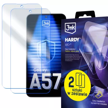 Folie de protecție ecran 3mk Hardy ARC+ cu 4 straturi pentru Samsung Galaxy A57