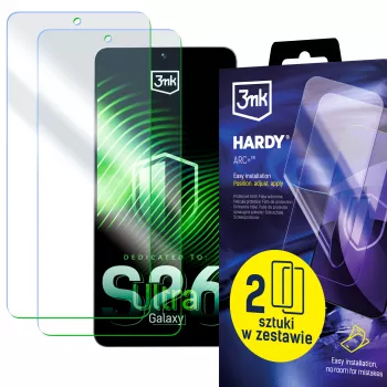 Folie de protecție ecran 3mk Hardy ARC+ cu 4 straturi pentru Samsung Galaxy S26 Ultra