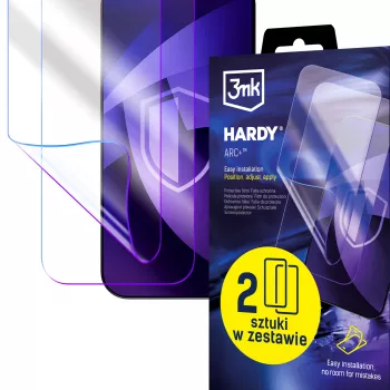 Folie de protecție ecran 3mk Hardy ARC+ cu 4 straturi pentru Xiaomi 14