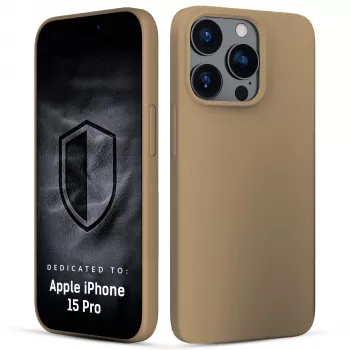 Husă 3mk Hardy Mellow MagCase pentru Apple iPhone 15 Pro, auriu