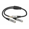 Adaptor audio celexon Professional jack stereo la 2x tată/mamă