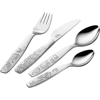 Set de tacâmuri pentru copii Zwilling Kids Jungle, 4 piese