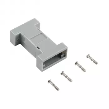 Carcasă goală din plastic EFB Elektronik 09-09 pini, gri