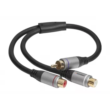 Adaptor audio celexon RCA la 2x M/F, Professional Line