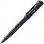 Stilou cu cartuș LAMY safari, steel black, peniță M (1238794)