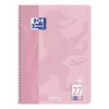 Bloc notes Oxford Collegeblock Touch Pastell, DIN A4+, liniat (linia 27), 80 coli, Optik Paper, perforat 4 găuri