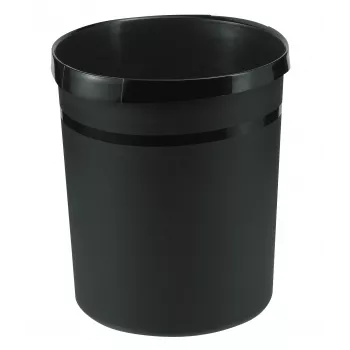 HAN HOME Waste Paper Basket 18 L, Black