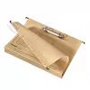 Mapă suspendabilă Falken DIN A4, 4 cm, maro natron (11288156)