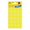 AVERY Zweckform Marking Dots 3007, Yellow, Ø 18 mm, 96 Pieces