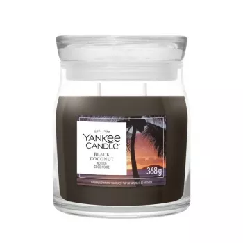 Yankee Candle Black Coconut Candle, Medium