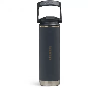 Igloo Flip'N'Sip 20 oz Jug Thermal Bottle, 0.6 L, Carbonite