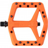 Leatt Composite AllMtn 2.0 Flat Bicycle Pedals, Orange