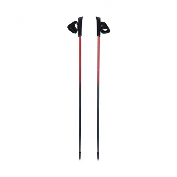 Bețe Nordic Walking Viking Pro-Trainer pentru adulți, 115 cm, roșu