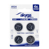 Baterie cu litiu Akyga AKY2100 CR2032 3 V 210 mAh, 4 buc. (blister)