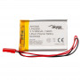 Acumulator Li-Po Akyga AKY0392 LP453350 3,7 V 800 mAh cu PCM, conector JST 2,54 mm 2 pini, cabluri 150 mm