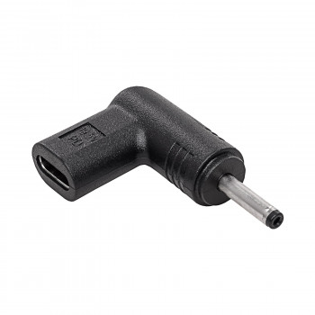 Adaptor de încărcare USB-C la DC 3,0 x 1,0 mm pentru notebook Akyga AK-ND-C06, 18,5-20 V, 100 W