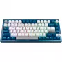 Tastatură Montech MK PRO 75, layout DE, Gateron G Pro 3.0 Brown, albastru/albă