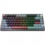 Tastatură Montech MK PRO 75, layout DE, Gateron G Pro 3.0 Brown, neagră/multicolor