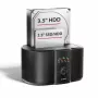 Stație de andocare Axagon ADSA-SC pentru unități SATA de 2,5/3,5 inch, USB-C 5 Gbit/s, cu funcție de clonare