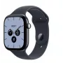 Smartwatch Apple Watch Series 12, GPS + Cellular, 42 mm, carcasă ceramică albastru nocturn, Sport Band bleumarin, M/L