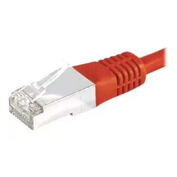 Cablu patch S/FTP (PIMF) CAT.6A Exertis Connect, 3 m, roșu