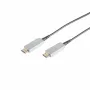 Cablu HDMI optic Sconn maximum connectivity 01-20055, contacte aurite, 5 m