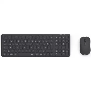 Set tastatură și mouse multi-device Hama WKM-300, wireless, RF/Bluetooth, negru, QWERTZ DE